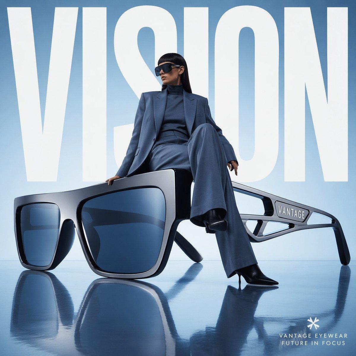 Avant-Garde Luxury Eyewear Ad Prompt — Futuristic Sunglasses Campaign
