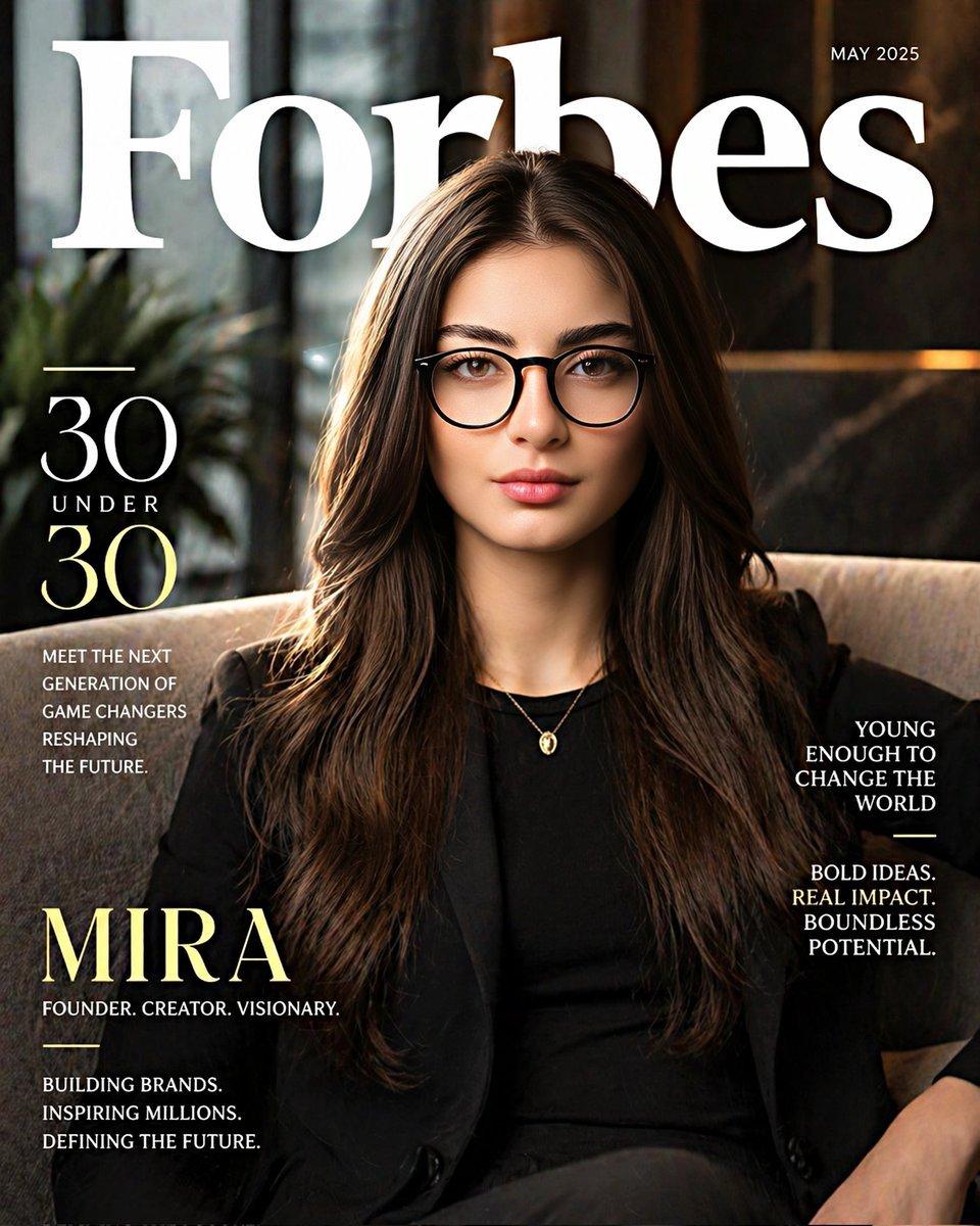 Forbes 30 Under 30 Magazine Portrait Prompt — Editorial Success Photo — AI image generated with GPT Image 2